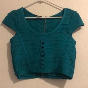 Never worn Bebe crop top.